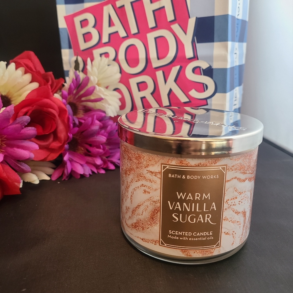 Warm Vanilla Sugar 3 Wick Candle